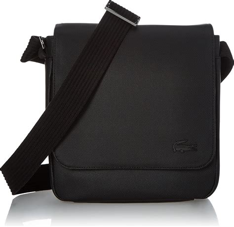 lacoste sling bag original vs fake|lacoste men's flap crossover bag.